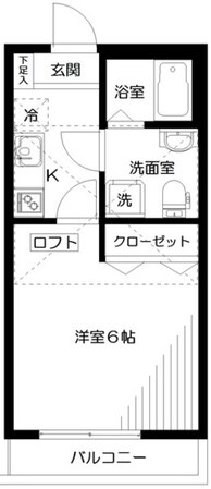 NSGATEつつじヶ丘の物件間取画像